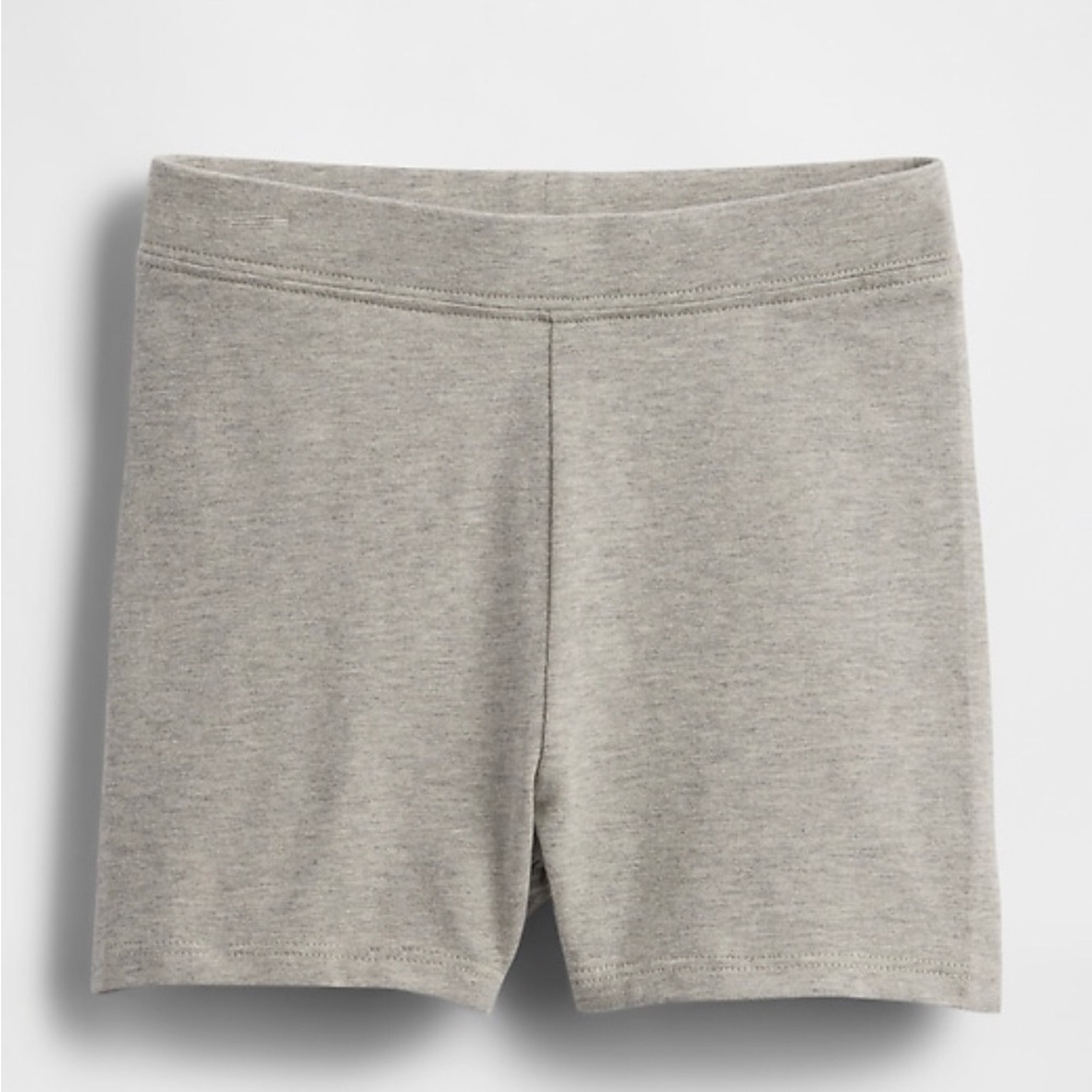 GAP Kids Casual Biker Cartwheel Heather Gray Elastic Waist Shorts Girl’s Size 10
